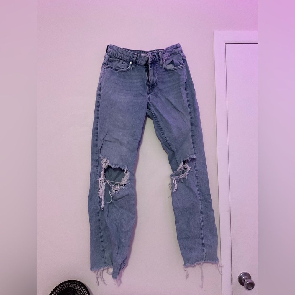 F21 ripped jeans
